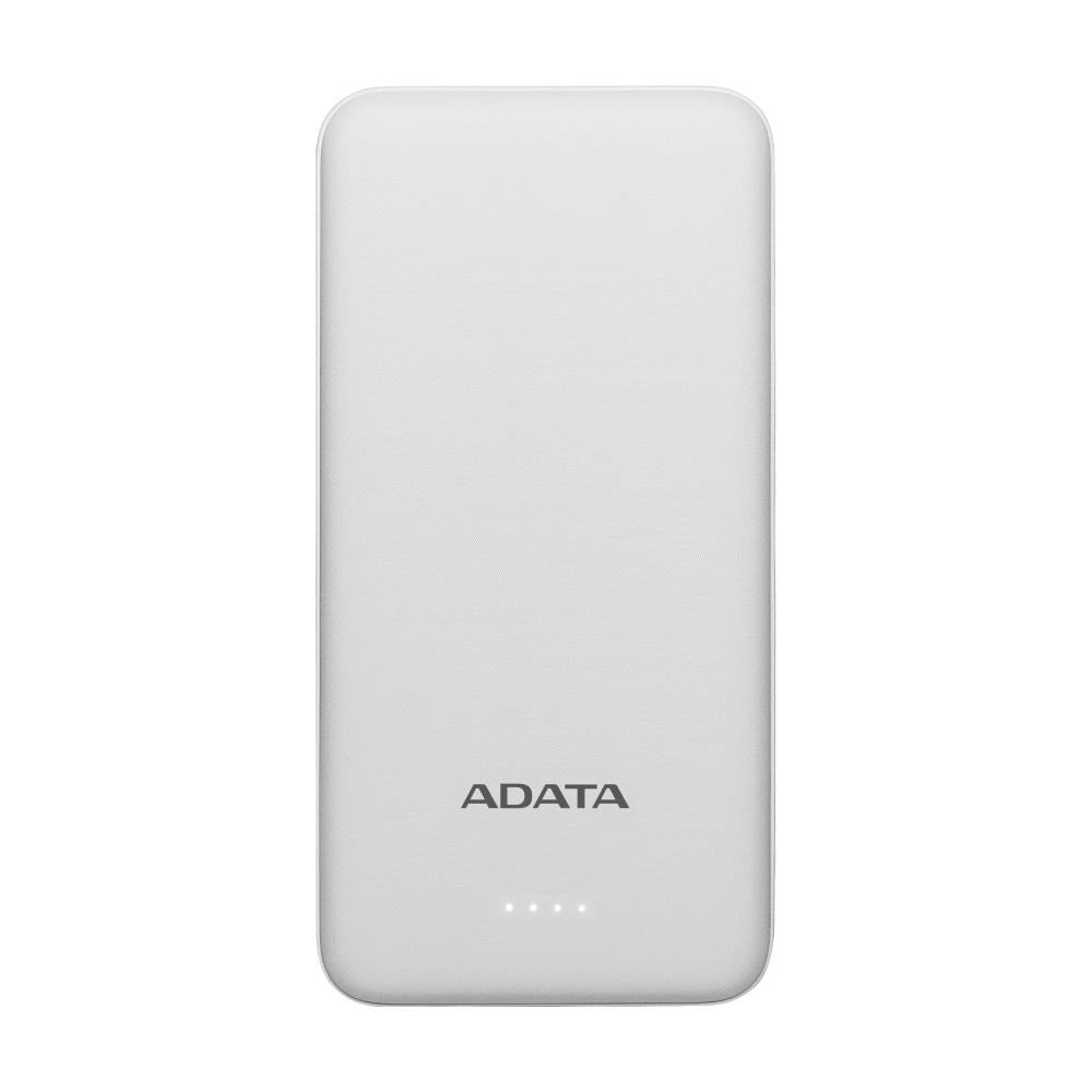 POWER BANK USB 10000MAH WHITE/AT10000-USBA-CWH ADATA