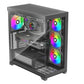 Case|XILENCE|ATX/micro ATX/Mini-ITX|Black|Midi Tower|PC|X818.ARGB