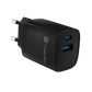 Natec Ribera USB Charger, 1x USB-A, 1x USB-C, 30 W | NUC-2141