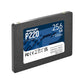 SSD|PATRIOT|P220|256GB|SATA|Write speed 490 MBytes/sec|Read speed 550 MBytes/sec|2,5"|TBW 120 TB|P220S256G25