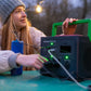 Schneider OffGrid Portable Power Station 330, 230V, 332Wh Lithium-ion, LCD, 2 CEE 7/3 Schuko outlets, Sinewave, 3 USB-A, 1 USB-C, Wireless Charger