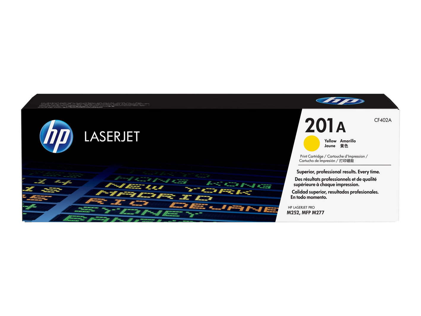 HP 201A Tonercartridge yellow