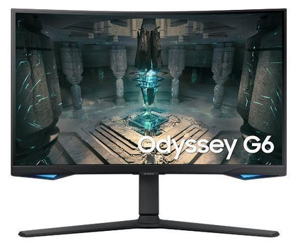 LCD Monitor|SAMSUNG|Odyssey G6|32"|Gaming/Smart/Curved|Panel VA|2560x1440|16:9|240Hz|1 ms|Speakers|Swivel|Pivot|Height adjustable|Tilt|Colour Black|LS32BG650EUXEN