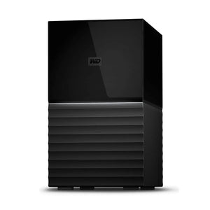 External HDD|WESTERN DIGITAL|My Book Duo|24TB|USB 3.0|USB 3.1|Drives 2|Black|WDBFBE0240JBK-EESN