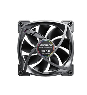 CASE FAN 120MM/AX120 PWM BLACK 3 IN 1 MONTECH