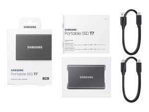 SAMSUNG Portable SSD T7 2TB grey