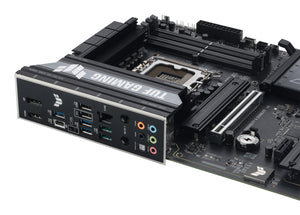 Mainboard|ASUS|Intel B860 Express|LGA1851|ATX|Memory DDR5|Memory slots 4|1xPCI-Express 4.0 1x|1xPCI-Express 4.0 16x|1xPCI-Express 5.0 16x|3xM.2|1xHDMI|1xDisplayPort|2xUSB 2.0|3xUSB 3.0|2xUSB 3.2|1xUSB-C|1xOptical S/PDIF|1xRJ45|5xAudio port|TUFGAMINGB...