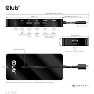 I/O HUB 7IN1 USB-C/100W CSV-1595 CLUB3D