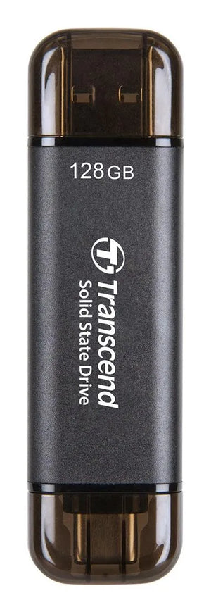 External SSD|TRANSCEND|ESD310C|128GB|USB-C|USB|3D NAND|TS128GESD310C