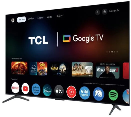 TV SET LCD 55" QLED 4K/55C61K TCL