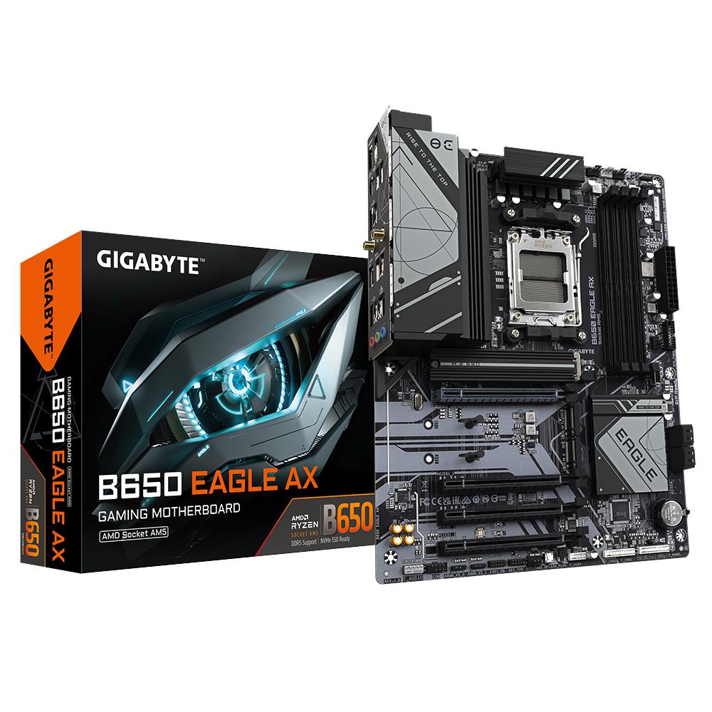 Mainboard|GIGABYTE|AMD B650|SAM5|ATX|Memory DDR5|Memory slots 4|1xPCI-Express 16x|3xPCI-Express 3.0 16x|3xM.2|2xHDMI|1xDisplayPort|6xUSB 2.0|2xUSB 3.2|1xUSB-C|1xRJ45|3xAudio port|B650UDAC-Y1