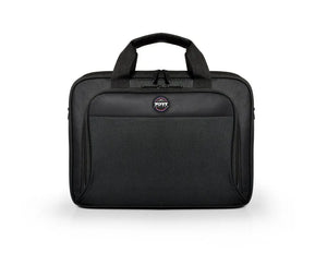 PORT DESIGNS | HANOI II CLAMSHELL | 105064 | Fits up to size 15.6 " | Messenger - Briefcase | Shoulder strap | Black