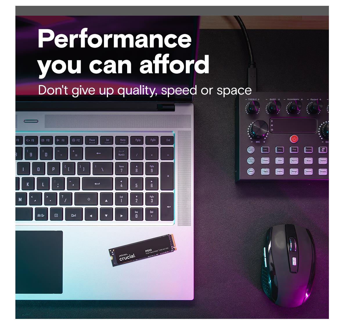 SSD|CRUCIAL|P510|2TB|M.2|PCIe Gen5|NVMe|TLC|Write speed 8700 MBytes/sec|Read speed 10000 MBytes/sec|TBW 1200 TB|CT2000P510SSD8