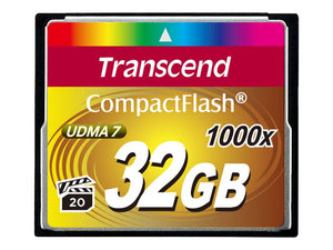 TRANSCEND Compact Flash 1000x 32GB