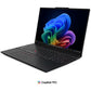 Lenovo ThinkPad T16 G5 Intel | Black | 16 " | IPS | WUXGA | 1920 x 1200 pixels | Anti-glare | Intel Core Ultra 7 | 355 | 32 GB | LPCAMM2 LPDDR5X | Solid-state drive capacity 512 GB | Intel Graphics | Windows 11 Pro | 802.11be | Bluetooth version 5.4...
