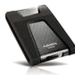 External HDD|ADATA|1TB|USB 3.1|Colour Black|AHD650-1TU31-CBK