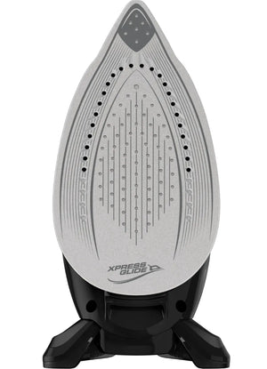 TEFAL Steam Station | SV6140 Express Easy | 2200 W | 1.7 L | 6 bar | Auto power off | Vertical steam function | Calc-clean function | Black/Steel Grey