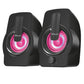 Speaker|TRUST|Gemi RGB|P.M.P.O. 12 Watts|1xAudio-In|Black|22948