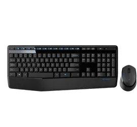Logitech MK345 Combo Wireless Keyboard + Mouse, US, Black