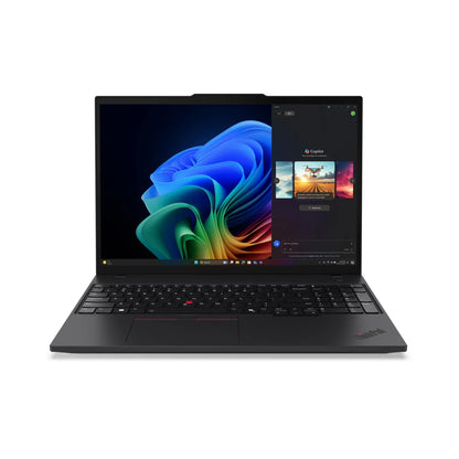 Lenovo ThinkPad T16 Gen 4 Copilot+ AMD Ryzen™ AI 5 PRO 340 256GB SSD 16GB 16" (1920x1200) WIN11 Pro BLACK Backlit Keyboard FP Reader. 3 Year warranty