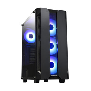 Case|CHIEFTEC|HUNTER|MidiTower|ATX|MiniITX|Colour Black|GS-01B-OP