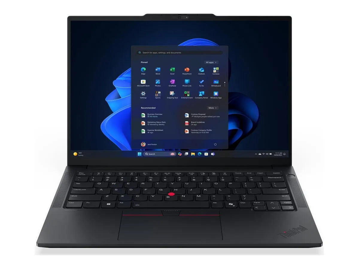 Lenovo ThinkPad E14 G8 AMD | Black | 14 " | IPS | WUXGA | 1920 x 1200 pixels | Anti-glare | AMD Ryzen AI 5 | 330 | 16 GB | SODIMM DDR5 | Solid-state drive capacity 512 GB | AMD Radeon 820M Graphics | Windows 11 Pro | 802.11be | Bluetooth version 5.4...