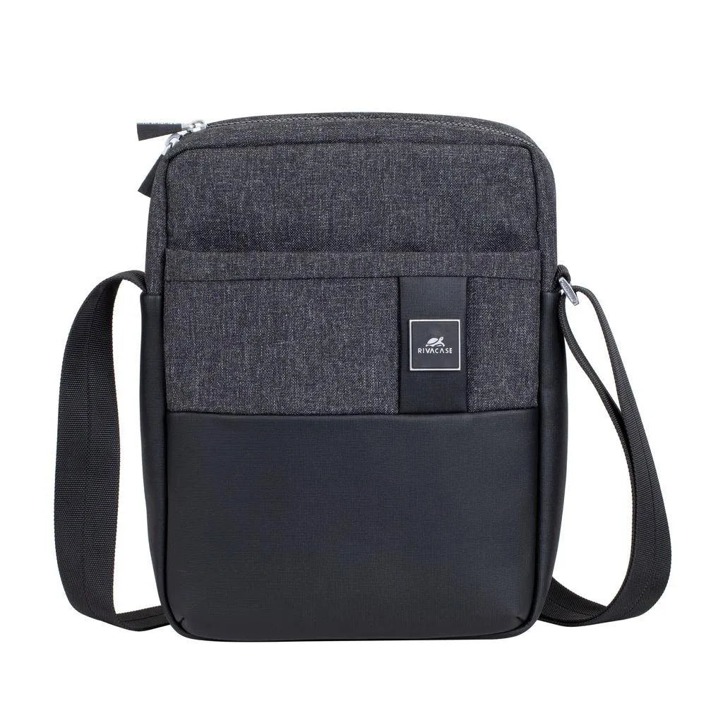 TABLET CASE CROSSBODY 11"/8811 BLACK MELANGE RIVACASE