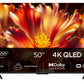 TV Set|TCL|50 "|4K Ultra HD|3840 x 2160 pixels|Flat|16:9|QLED|50QLED780L