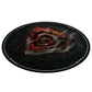 Genesis Tellur 400 Round Lava Floor Mat | Black