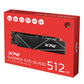 SSD|ADATA|XPG GAMMIX S70|512GB|M.2|PCIe Gen4|3D NAND|Write speed 2600 MBytes/sec|Read speed 7200 MBytes/sec|TBW 370 TB|MTBF 2000000 hours|AGAMMIXS70B-512G-CS