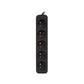 Lanberg Cable Power Strip, 5X French Outlets Quality-Grade Copper, 1.5 m | PS0-05E-0150-BK