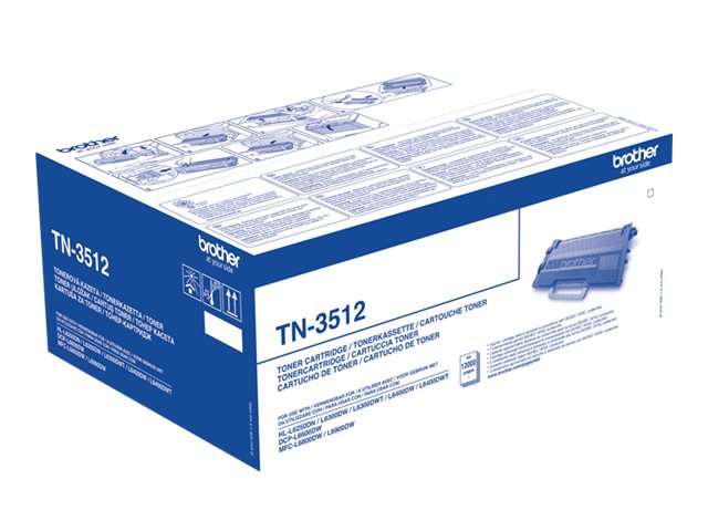 BROTHER TN3512 Toner Cartridge Black HY