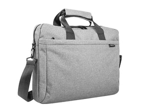 Natec Laptop Bag, Mustela, 15.6", Grey | Natec | Mustela | Fits up to size 15.6 " | Toploading laptop case | Shoulder strap | Grey