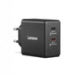 LENOVO DUAL USB-C 65W GAN CHARGER EU