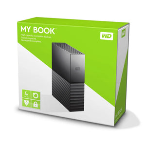 External HDD|WESTERN DIGITAL|My Book|4TB|USB 3.0|Drives 1|Black|WDBBGB0040HBK-EESN