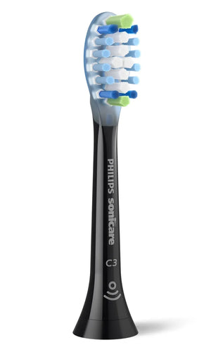 Philips | Replacement brush heads | HX9042/88 Sonicare Premium Plaque Defence | Heads | For adults | Number of brush heads included 2 | Black