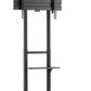 NEOMOUNTS BY NEWSTAR MOBILE FLOOR STAND INCL. AV- AND CAM SHELF (HEIGHT ADJUSTABLE: 128,5-145 CM)