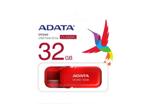 ADATA | UV240 | 32 GB | USB 2.0 | Red