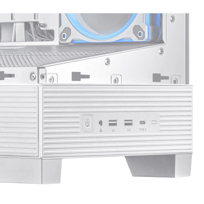 Case|ASUS|ASUS A31 PLUS Case|MidiTower|Case product features Transparent panel|ATX|BTX|MicroATX|MiniITX|Colour White|A31PLUSTGARGBWHITE