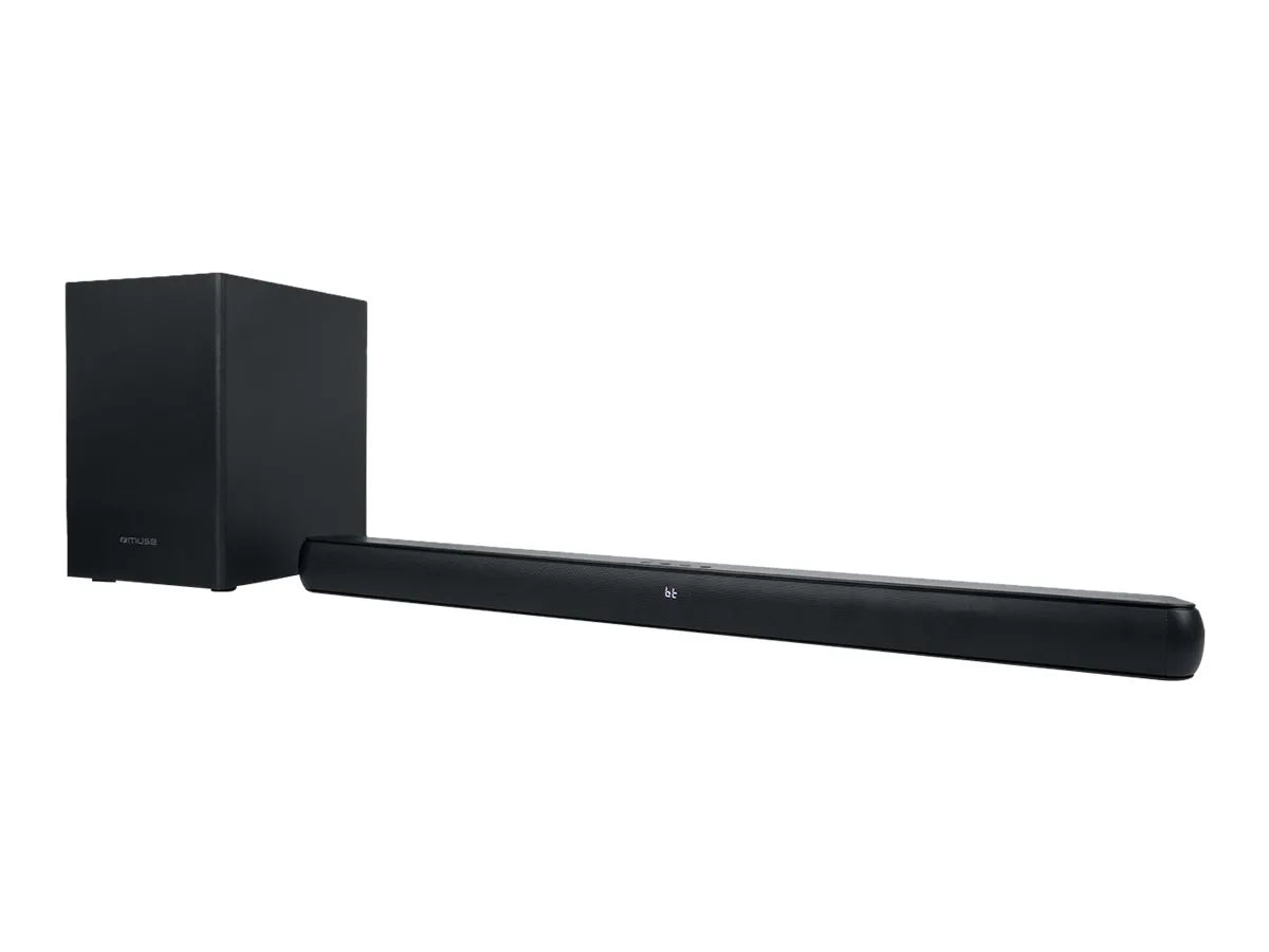 Muse | TV Soundbar With Bluetooth | M-1580SBT | 80 W | Bluetooth | Wireless connection | Gloss Black