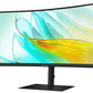 LCD Monitor|SAMSUNG|S65UC|34"|Curved/21 : 9|Panel VA|3440x1440|21:9|100Hz|5 ms|Speakers|Tilt|Colour Black|LS34C652UAUXEN