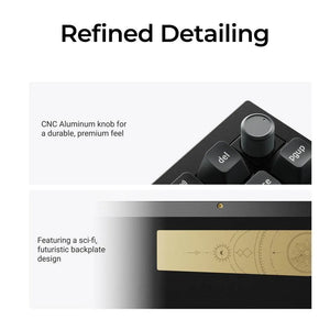 KEYBOARD WRL Q1 ULTRA/BLACK Q1U-M3 KEYCHRON