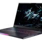 Notebook|ACER|Predator|HELIOS 18 AI|CPU Intel Core Ultra 9|275HX|18 "|2560 x 1600 pixels|RAM 32 GB|DDR5-SDRAM|SSD 1000 GB|Discrete graphics NVIDIA GeForce RTX 5080|16 GB|On-board graphics Yes|Keyboard language English|OS installed Windows 11 Home|Col...