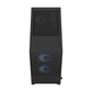 Fractal Design | Pop Mini Air RGB | Side window | Black TG Clear Tint | mATX, Mini ITX | ATX