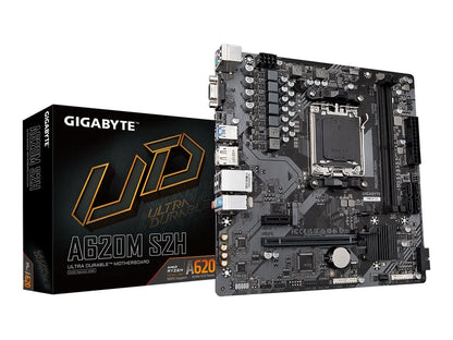 GIGABYTE A620M S2H AM5 DDR5 mATX MB