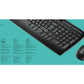 KEYBOARD +MOUSE COMBO MK330/ENG 920-003989 LOGITECH