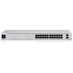 Switch|UBIQUITI|USW-Pro-24-PoE|Type L3|Desktop/pedestal|Rack|24x10Base-T / 100Base-TX / 1000Base-T|2xSFP+|PoE ports 24|PoE+ ports 16|400 Watts|USW-PRO-24-POE