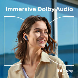 Anker Soundcore Earbuds with Dolby Audio | Liberty 5 | Bluetooth | In-Ear | Microphone | Navy blue | Noise canceling | Wireless