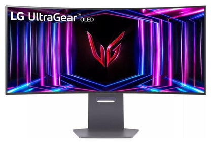 Monitor|LG|34GS95QE-B|34"|Gaming/Curved|Panel OLED|3440x1440|21:9|240Hz|Matte|0.03 ms|Swivel|Height adjustable|Tilt|Colour Black|34GS95QE-B