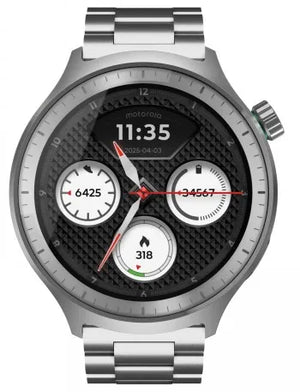 MOTOROLA WATCH SILVER + HERABAL GARDEN